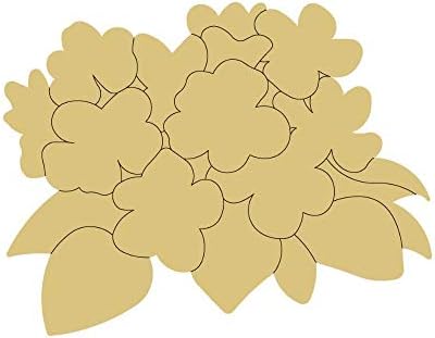 Цветен Дизайн по Подобие на Деколте от Незаконченного Дърво Пролетно-Лятна Награда-книжка за Оцветяване за Градината рамка, която да Закачалка Форма MDF Платно Стил