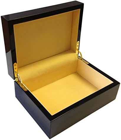 Кутия за Съхранение на Бижута Bravo Wood Trinket Спомен Голяма 11 X 9 X 4 Инча