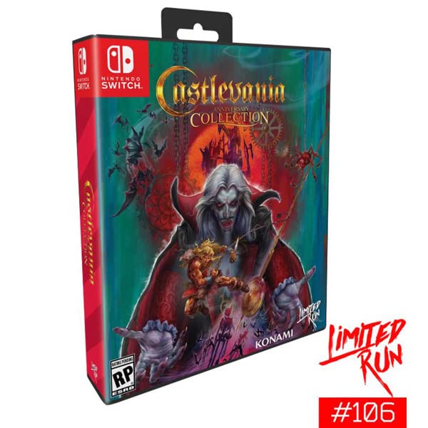 Castlevania: Юбилейна колекция (ограничен тираж 106 Bloodlines) - Nintendo Switch