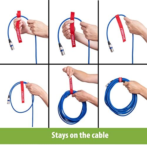 Кабелни превръзки Cord-другаря си течен кислород Y-Series - Кабелни превръзки за електрически кабели, Кабел органайзер за студия и на сцената, За закрепване на кабели към