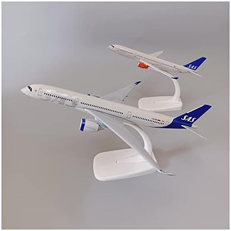 Модели на самолети, подходящи за SAS Scandinavia Airbus A330 A330 A350 A350 Миниатюрен Декоративен Пластмасов гише самолетни комплект