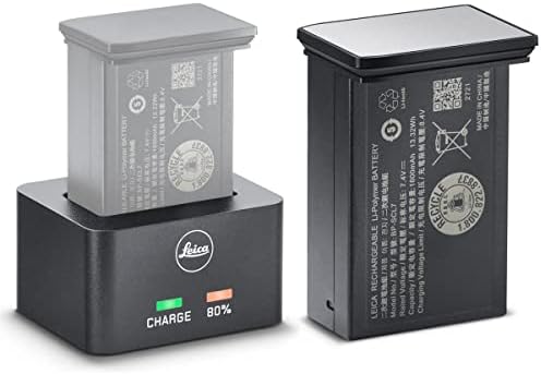 Зарядно устройство Leica BC-SCL7 с Литиево-йонна батерия BP-SCL7 за камерата M11, Сребрист