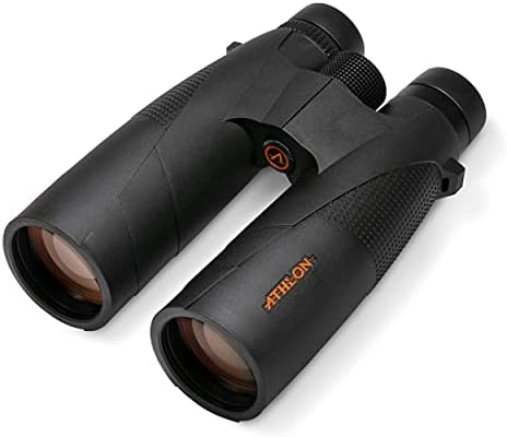Бинокъл Athlon Оптика 15x56 Cronus G2 UHD Black с терен за очи за възрастни и деца, Мощен бинокъл за лов, наблюдение на птици и много Други