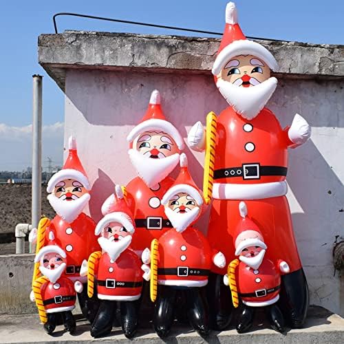 Коледна украса XIOS, надуваеми украса, Дядо Коледа, Коледна PVC Надуваема Кукла с Надуваеми Коледни камъни на Открито,