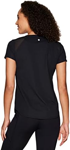 Женска тениска RBX Active с къс ръкав от Вентилирани окото Атлетик Performance Workout T-Shirt