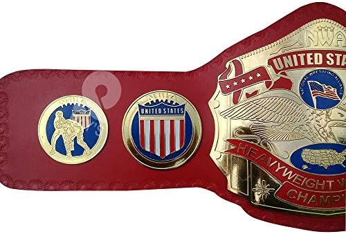 Нова Копие Колан Шампион на NWA Съединените Щати за Възрастни, Метални пластини и Чанта