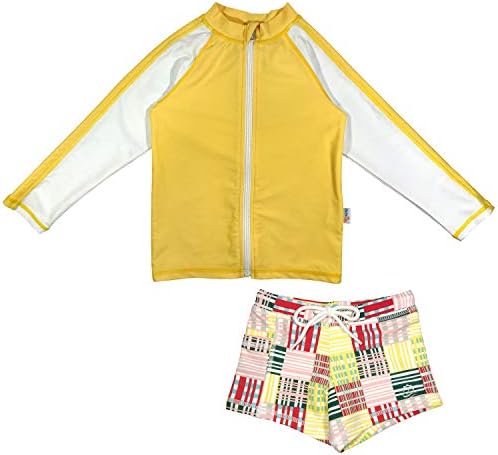 Комплект SwimZip Kid UPF 50 + Защита от акне с дълъг ръкав + Евро-шорти (различни цветове)