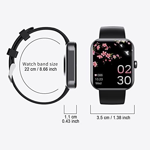 Актуализация модни умни часа FUDGIO Bluetooth - Умен часовник F57L за измерване на нивото на глюкоза в кръвта, неинвазивен тест за