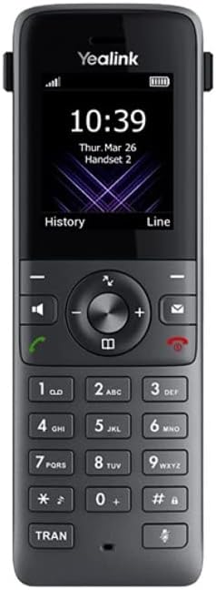 Комплект IP телефон Yealink W73P, състоящ се от базата W70B и тръба W73H + 8-стандартната тръба W73H