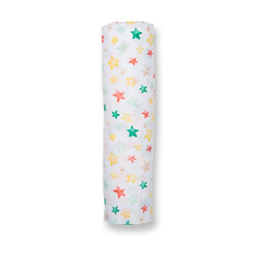 Детско Муслиновое Пеленальное одеяло Lulujo от памук, 47 x 47 см, С красив Цветен модел
