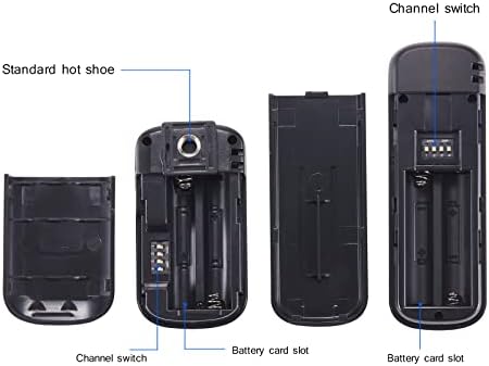 2.4 Ghz Безжично дистанционно освобождаване на затвора Romote Control S1 е Съвместим с Sony A300 A350 A400 A450 A500 A550 A560