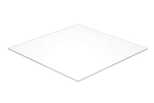 Акрилен лист от плексиглас Falken Design, Сив Прозрачен (D504), 20 x 20 x 1/8