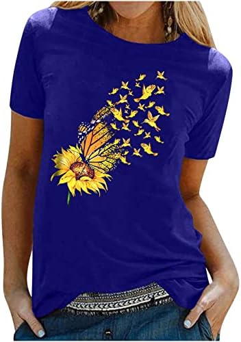 Жените Риза Лято Есен Дрехи с Къс Ръкав Модни Памучен Графична Работа Забавно Блуза, Тениска за Жени IA IA