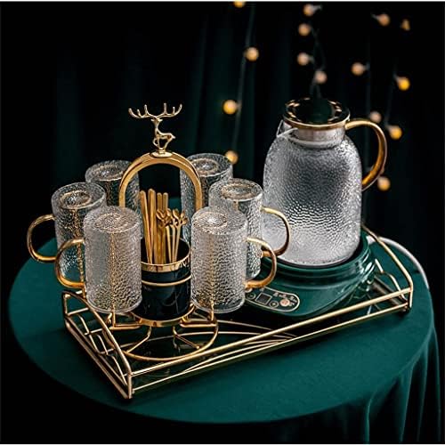 Съвременните Чайници Цвете, Определени чай Стъклен Домакински комплект за вода Следобеден чай Плодов чайник за Чай набор от Основни