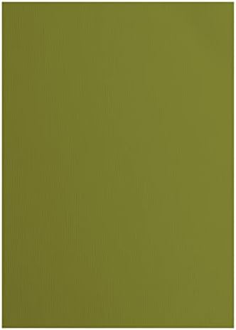 Канава картон Vaessen Creative Florence, Маслинено-зелен, 216 грама, Формат А4, 10 Листа, за scrapbooking, производство на