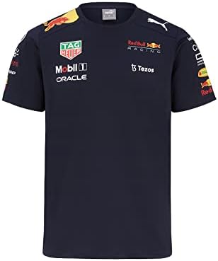 Официална Тениска Teamline Red Bull Racing, Мъжки X-Small - Официален продукт