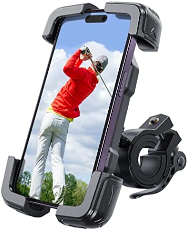 Стойка за телефон TOPGO Golf Cart, Сверхпрочный притежателя на телефона, за наем, за Определяне на телефона за мотоциклет на волана