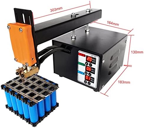 Машина хлътва заваряване LUKEO 3kw Высокомощный Точност Мини-Импулсен Точков заваряване се Прилага за заваряване никелова лента Батерия блок