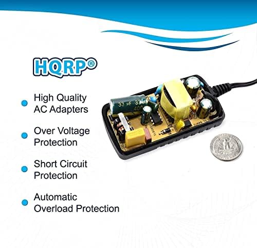 Зарядно устройство HQRP 12 ac Адаптер, Съвместим с G-Project G-Бум G-650 G650 Безжичен Високоговорител Boombox JDA0301200200WUS