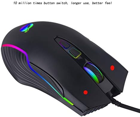 Ръчно Инструментална Детска Мишка USB Жичен RGB Подсветката Marquee Макро Definition Мишка за Лаптоп Officeacc Games Цени Gaming Gamer