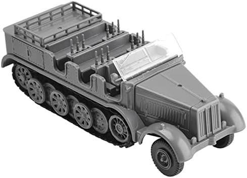 CSYANXING Мащаб 1/72 Пластмасов модел Полугусеничной машини от Втората световна война Sd.Kfz.7, модел на военен бронированного изтребител