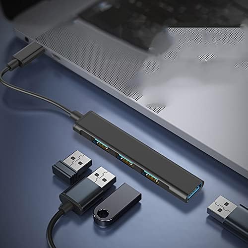 SXYLTNX 3.0 Мулти USB Сплитер Адаптер 3-Портов Cardreader Високоскоростен удължителен кабел Type C Мини USB Хъб