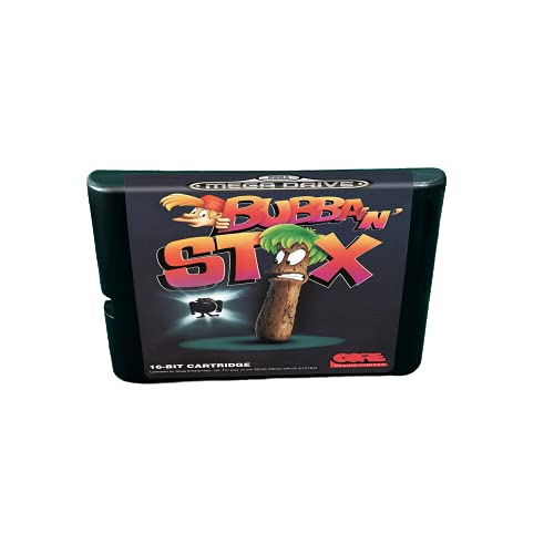 Aditi Bubba n Stix - 16-битов игри касета MD конзола За MegaDrive Genesis (японски корпус)